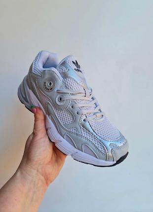 Женские кроссовки adidas astir grey silver2 фото