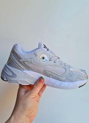 Женские кроссовки adidas astir grey silver6 фото