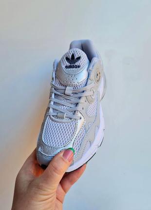Женские кроссовки adidas astir grey silver3 фото