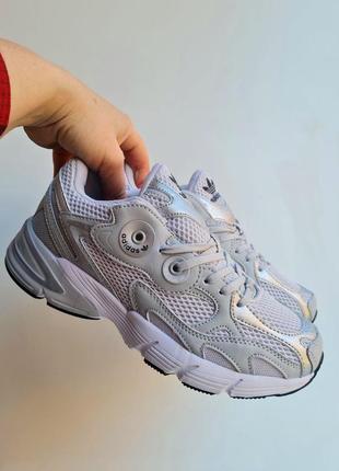 Женские кроссовки adidas astir grey silver1 фото