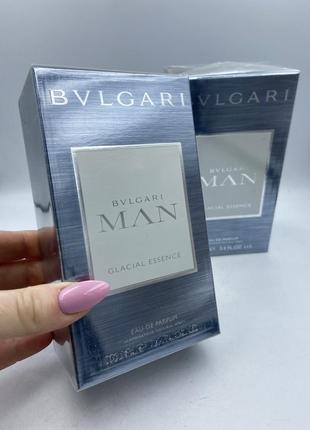 Bvlgari man glacial essence парфюмированная вода 100 мл1 фото