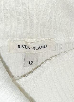 💥1+1=3 актуальный белый свитер под горло river island, размер 46 - 487 фото