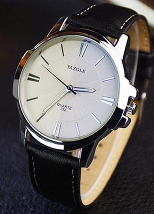 Белые классические мужские часы3 фото