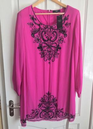 Туника, блуза, вышиванка большого размера joanna hope
