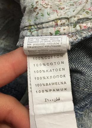 Винтажная джинсовая мини юбка y2k 2000s9 фото