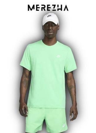 Футболка кроссовки nike color m nsw club tee (ar4997-363) оригінал!