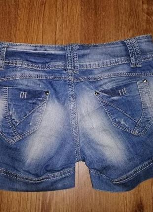 💙💙💙стильные короткие женские рваные джинсовые шорты💙💙💙3 фото