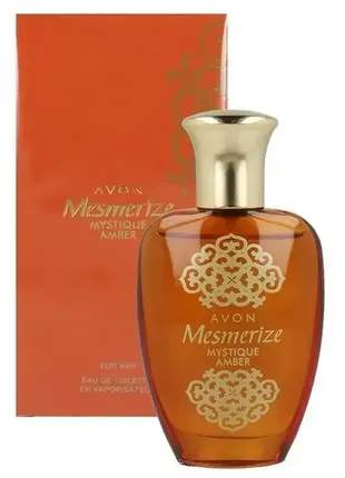 Туалетна вода для жінок mesmerize mystique amber avon 50 мл