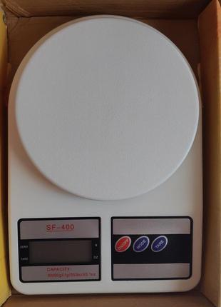 Ваги кухонні elictronic kitchen scale sf-400 10 кг.5 фото