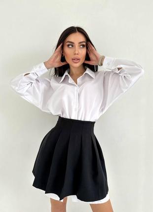 Костюм платье сорочка и юбка