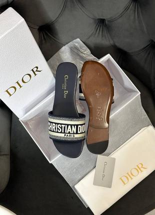 Шлепанцы dior