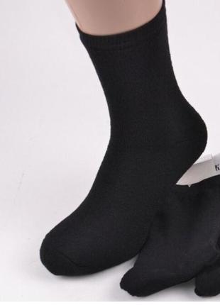 Чоловічі махрові шкарпетки 40-45р теплі зимові високі1 фото