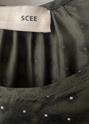 Топ/ блузка з шовную scee3 фото