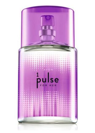 Туалетна вода avon 1 pulse for her