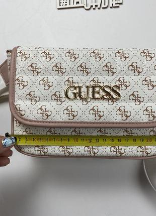 Новая сумочка белая guess турция6 фото