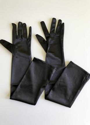 7-29 довгі жіночі рукавички женские длинные перчатки3 фото