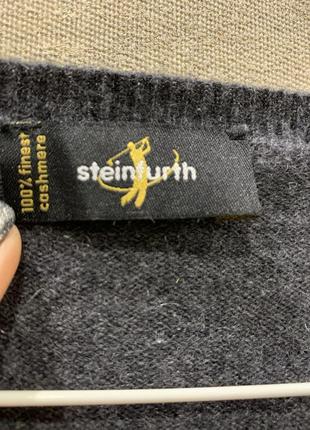 Кашемировый свитер пуловер steinfurth, кашемир 100 %. размер s.3 фото