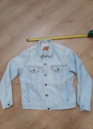 Куртка джинсова  голуба 
   levi's 70 505 02 17  
size 42