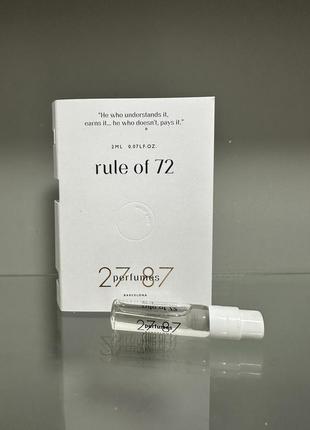 Кожаный дорогой аромат 27 87 perfumes rule of 72