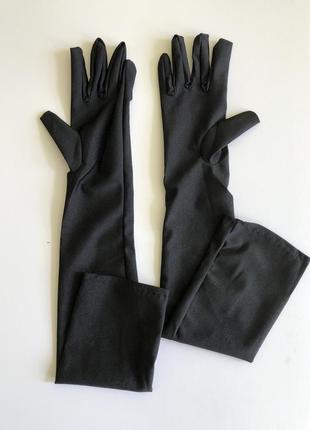 7-20 довгі жіночі рукавички весільні женские длинные перчатки свадебные4 фото