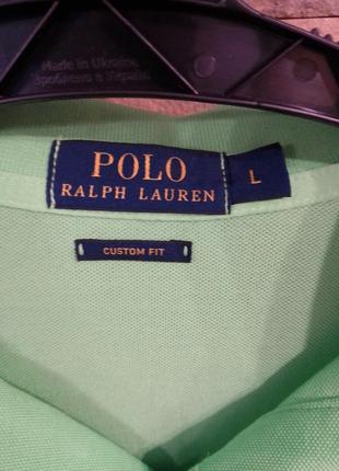 Polo ralph lauren custom fit1 фото