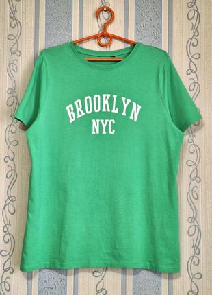 Натуральная футболка new look brooklyn nyc