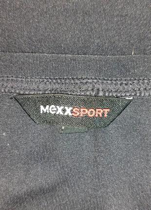 Черная женская футболка mexx sport. размер s, 42-44.5 фото