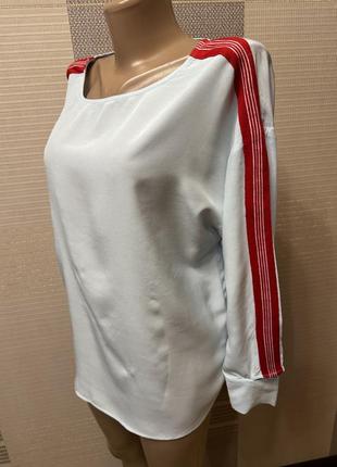 Крутая стильная блуза. 12 рр. премиум бренд sandro. франция.3 фото
