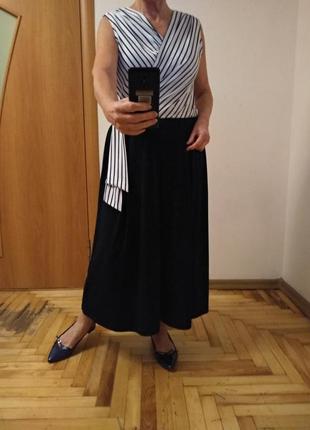 Трикотажный комбинированный комбинезон, размер 14