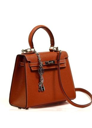 Hermes kelly 25 brown/silver 2