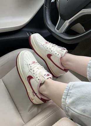 Nike air force 1 low cherry2 фото