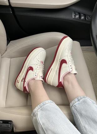 Nike air force 1 low cherry7 фото