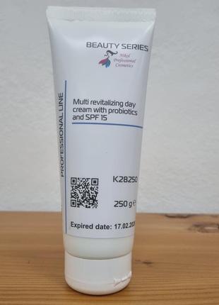Nikol professional cosmetics мультивосстанавливающий крем для лица с пробиотиками и spf 15 250 мл1 фото