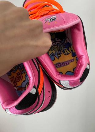 Nike sb dunk  powerpuff girls “blossom” premium3 фото