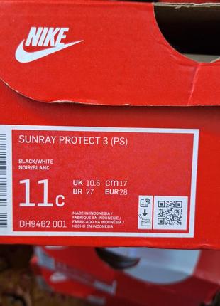 Сандалии, босоножки  nike sunray protect 3 размер eur 287 фото