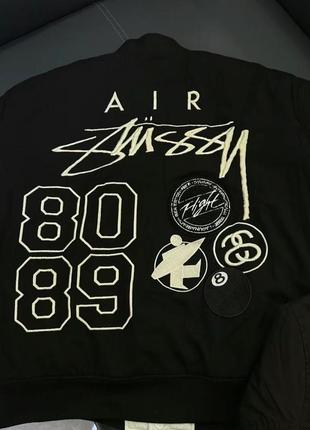 Bomber stussy x nike u nrg reversible m-l | бомбер, куртка стуся6 фото