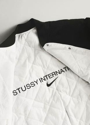 Bomber stussy x nike u nrg reversible m-l | бомбер, куртка стуся3 фото