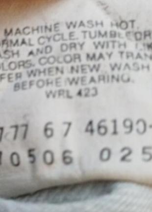 Куртка джинсовая винтажная vintage белая с синим оттенком levi's 70 506 02 57 size 38r5 фото
