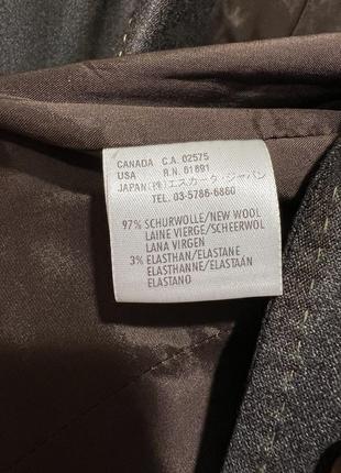 Пиджак из шлифованной шерсти2 фото