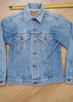 Куртка джинсовая винтажная vintage голубая 
   levi's 70505 02 13  
size 36