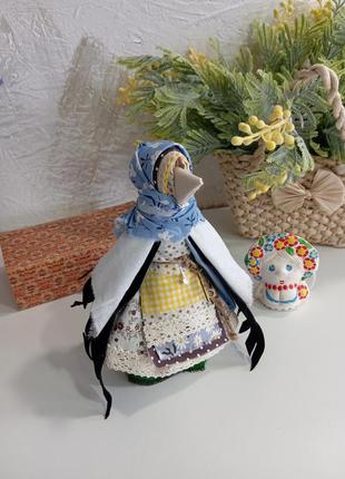 Кукла -моланка "ворона-рубашка"