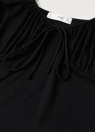 Женское мини платье с длинным рукавом2 фото