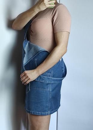 Джинсовое платье сарафан noisy may 8