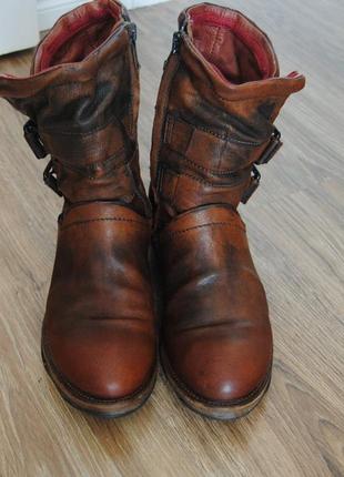 Шкіряні черевики airstep as 98 as98 / кожаные ботинки5 фото