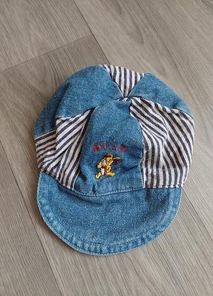 Котонова кепка на хлопчика
