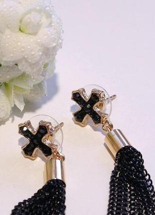 Висячие серьги / длинные серьги / серьги бижутерия / серьги висюльки