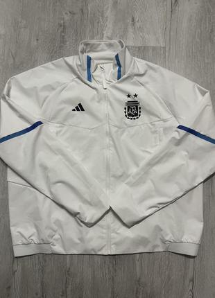 Футбольна куртка argentina adidas1 фото