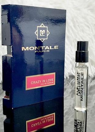 Montale crazy in love💥original миниатюра пробник mini spray 2 мл в книжке2 фото