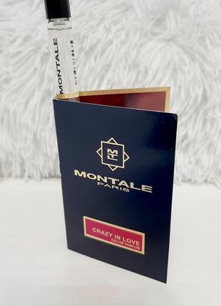 Montale crazy in love💥original миниатюра пробник mini spray 2 мл в книжке4 фото