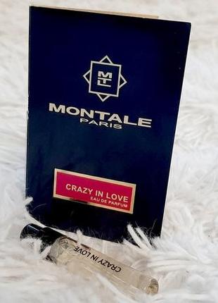 Montale crazy in love💥original миниатюра пробник mini spray 2 мл в книжке9 фото